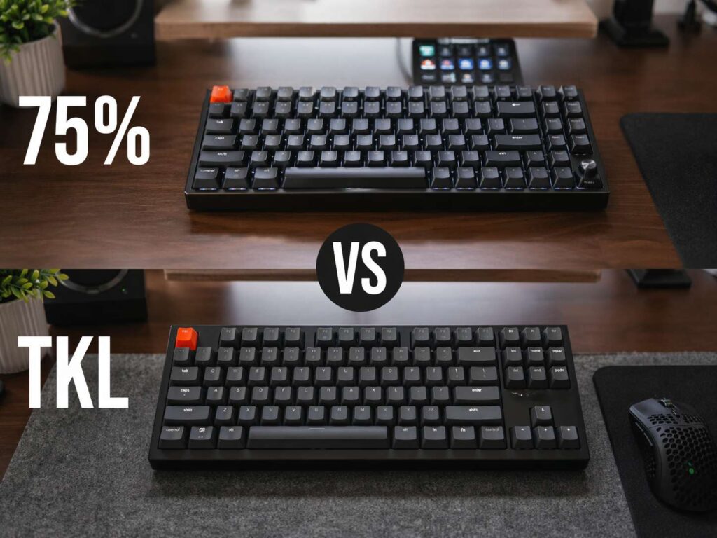75% vs TKL Keyboard for Gaming, Work, and Daily Use. Which Layout Makes More Sense?