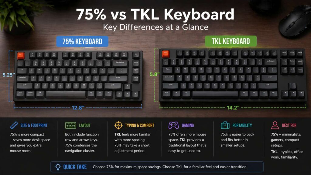75% vs TKL keyboard diagram