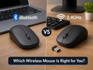 Bluetooth vs 2.4GHz Mouse in 2026. Which Wireless Mouse Is Better for Gaming, Work, and Battery Life?
