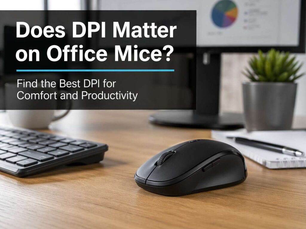 Does DPI Matter on Office Mice? The Clear Guide for Comfort, Accuracy, and Work Speed