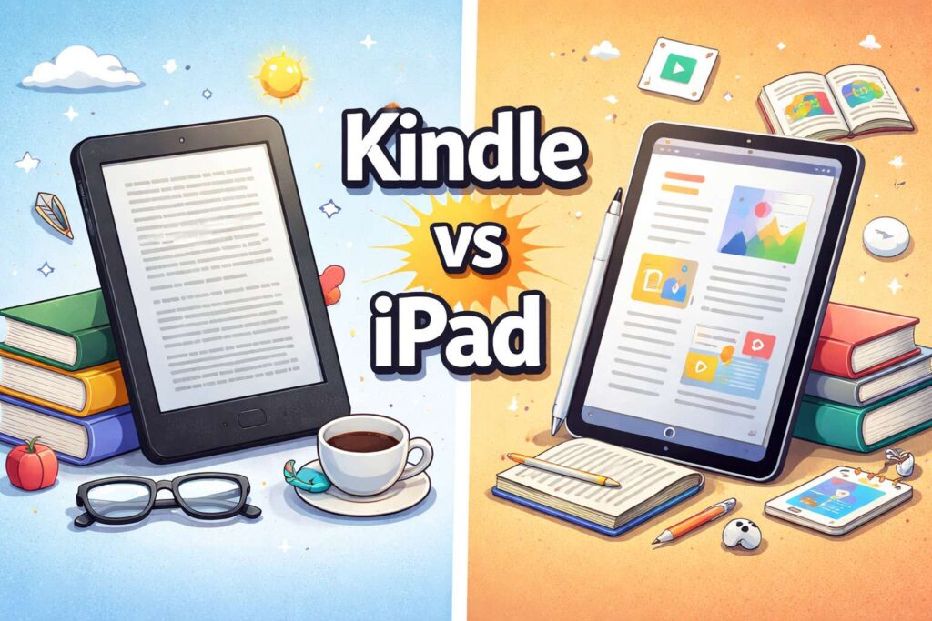 Kindle vs iPad for Reading in 2026. Which One Fits Your Reading Life Best?