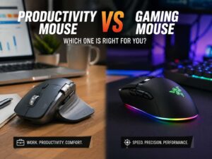 Productivity Mouse vs Gaming Mouse: The Smart Choice for Work, Gaming, and Daily Use