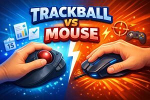 Trackball vs Mouse: Which One Feels Better, Works Faster, and Puts Less Stress on Your Hand?