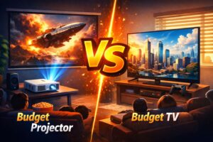 Budget Projector vs Budget TV in 2026. Which One Gives You More for Your Money?