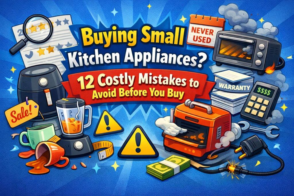 Buying Small Kitchen Appliances? Avoid These 12 Expensive Mistakes Before You Buy
