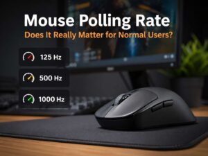 Does Mouse Polling Rate Matter for Normal Users? 125Hz vs 500Hz vs 1000Hz Explained