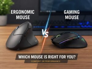 Ergonomic Mouse vs Gaming Mouse: The Better Pick for Comfort, Work, and Fast Gaming