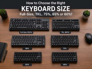 Best Keyboard Size for You? Full-Size, TKL, 75%, 65%, and 60% Explained