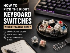 Stop Buying the Wrong Keyboard Switches: Pick the Right Feel Without Wasting Money