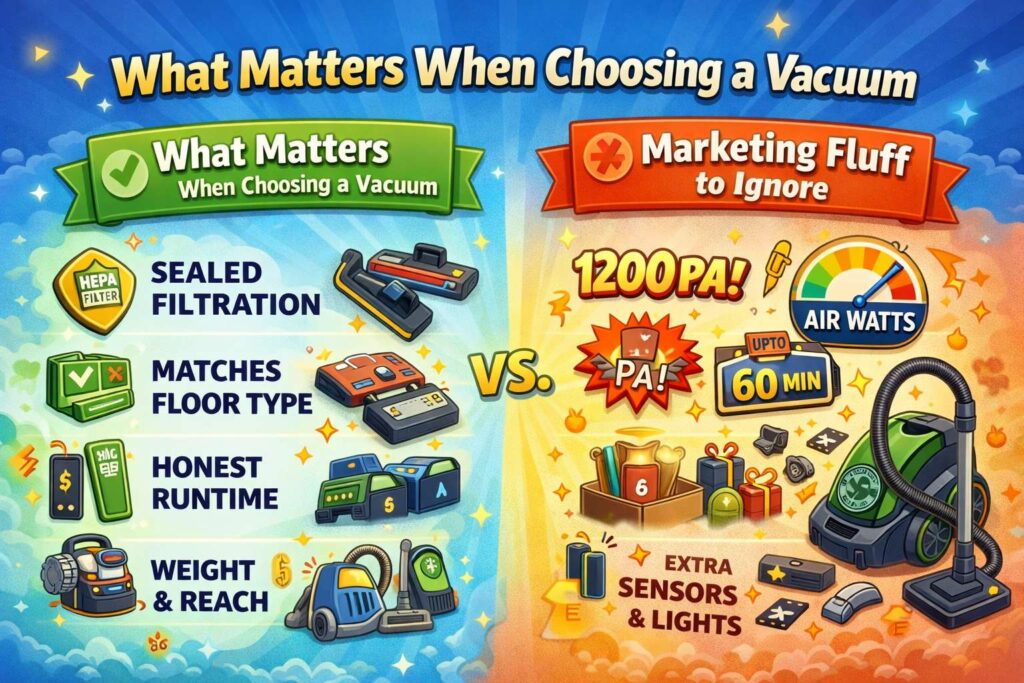 vacuum specs that matter diagram