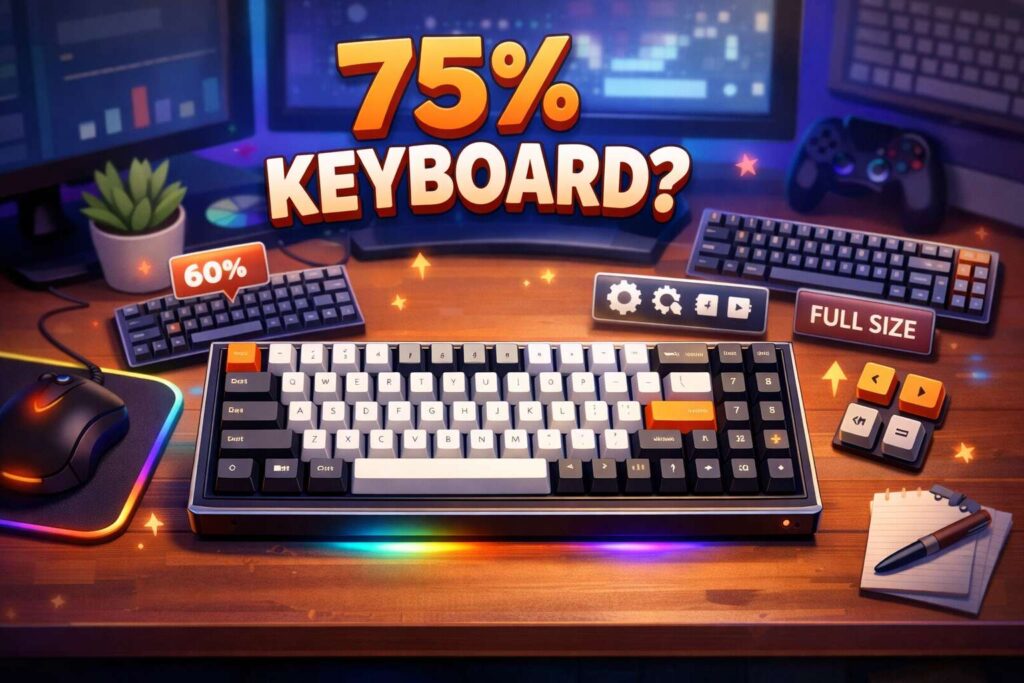 What Is a 75% Keyboard? The Compact Layout That Keeps the Keys Most People Need