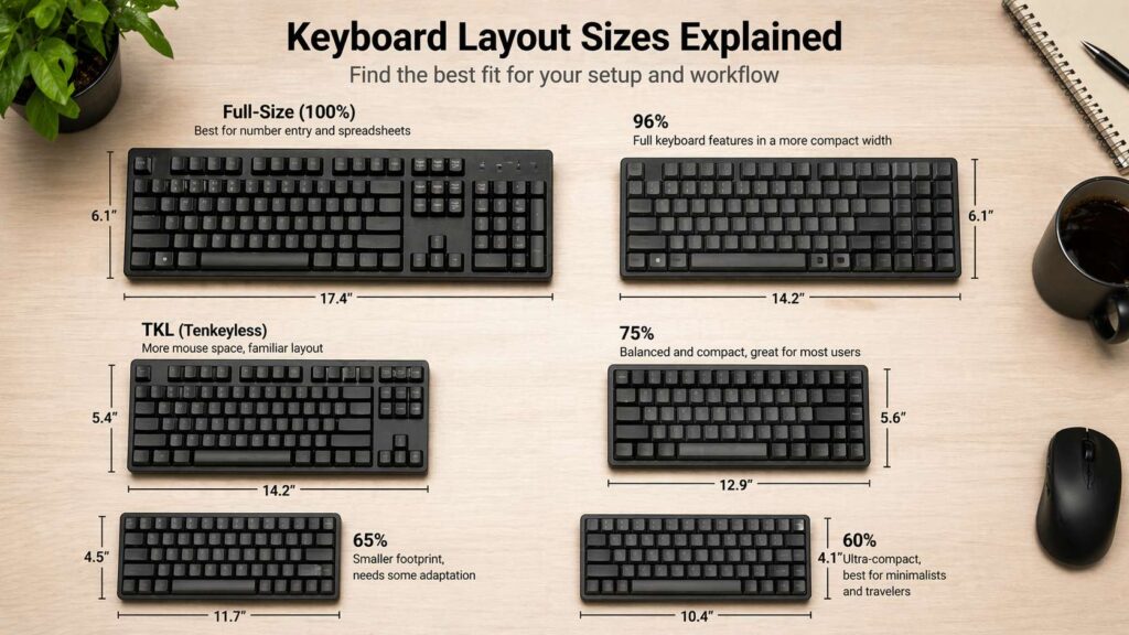 which keyboard layout is best for most people diagram
