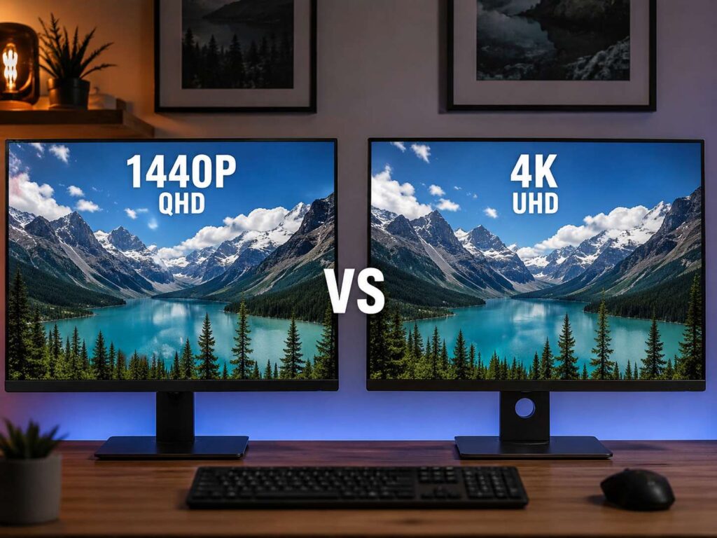 1440p vs 4K Monitor: Which One Should You Buy for Gaming, Work, and Everyday Use?