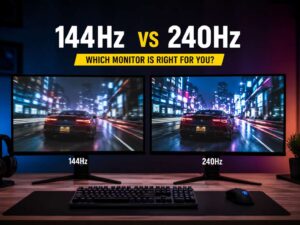 144Hz vs 240Hz Monitor: Which Refresh Rate Is Better for Gaming, Work, and Daily Use?