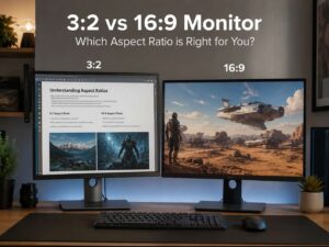 3:2 vs 16:9 Monitor: Which Screen Ratio Is Better for Work, Gaming, and Daily Use?