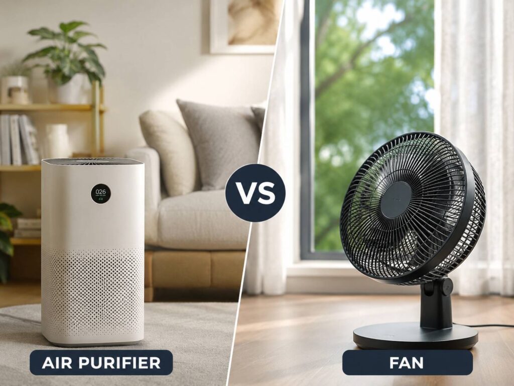 Air Purifier vs Fan: Which One Should You Use for Cleaner, Cooler Air?
