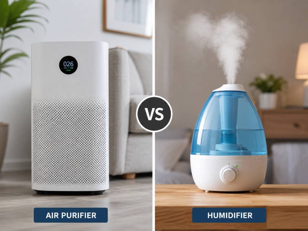 Air Purifier vs Humidifier: Which One Should You Buy for a Healthier, More Comfortable Home?