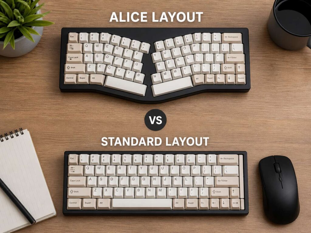 Alice Layout vs Standard Keyboard: Which One Should You Actually Buy?