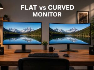 Flat or Curved Monitor? The Better Pick for Work, Gaming, and Everyday Use