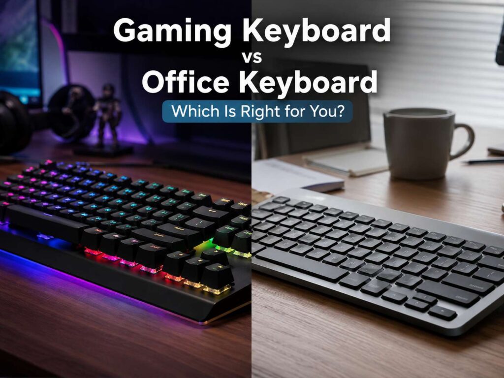 Gaming Keyboard vs Office Keyboard: Best Choice for Typing, Work, and Play