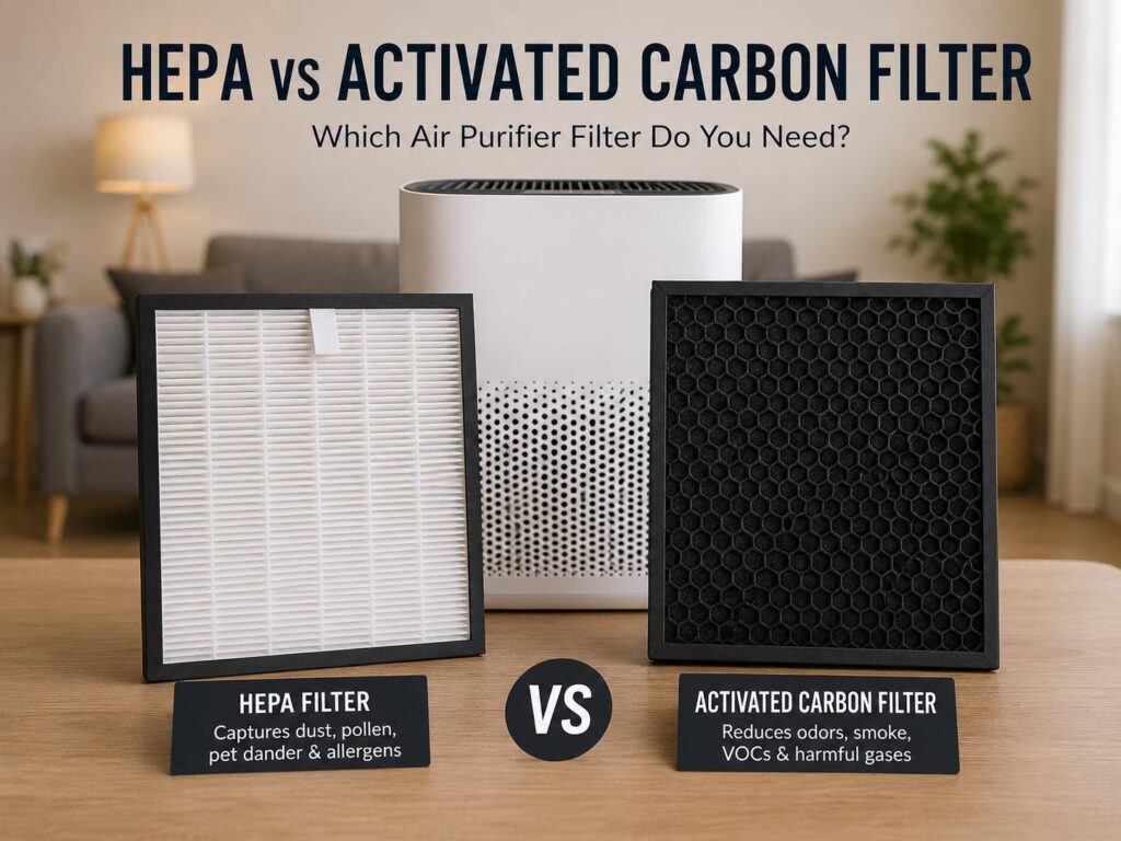 HEPA vs Activated Carbon Filter: Which Air Purifier Filter Do You Really Need?