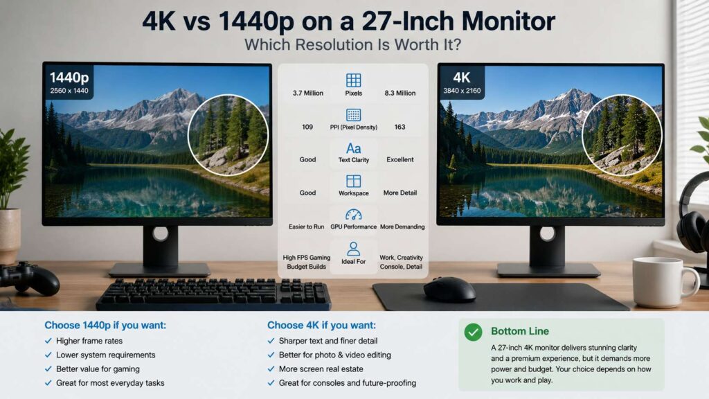 Is 4K worth it on a 27-inch monitor diagram