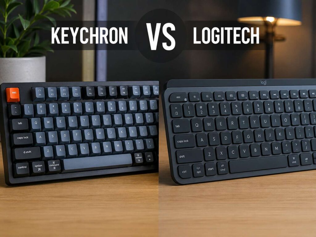 Keychron vs Logitech Keyboards: Which Brand Fits Your Desk Better?