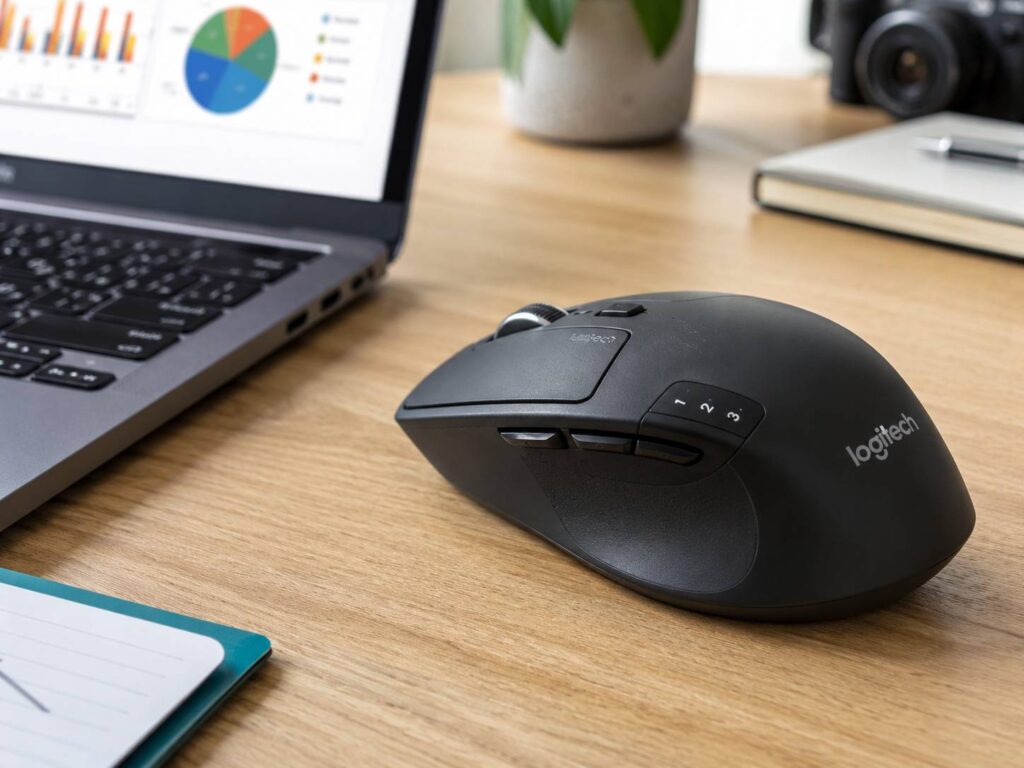 Logitech M720 Triathlon Review: Still One of the Best Multi-Device Mice for Work?