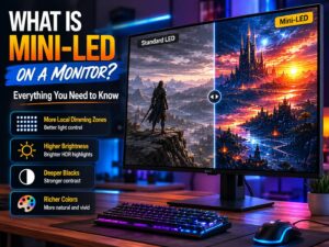 Mini-LED Monitors Explained: What They Are, Why They Look Better, and What to Know Before Buying