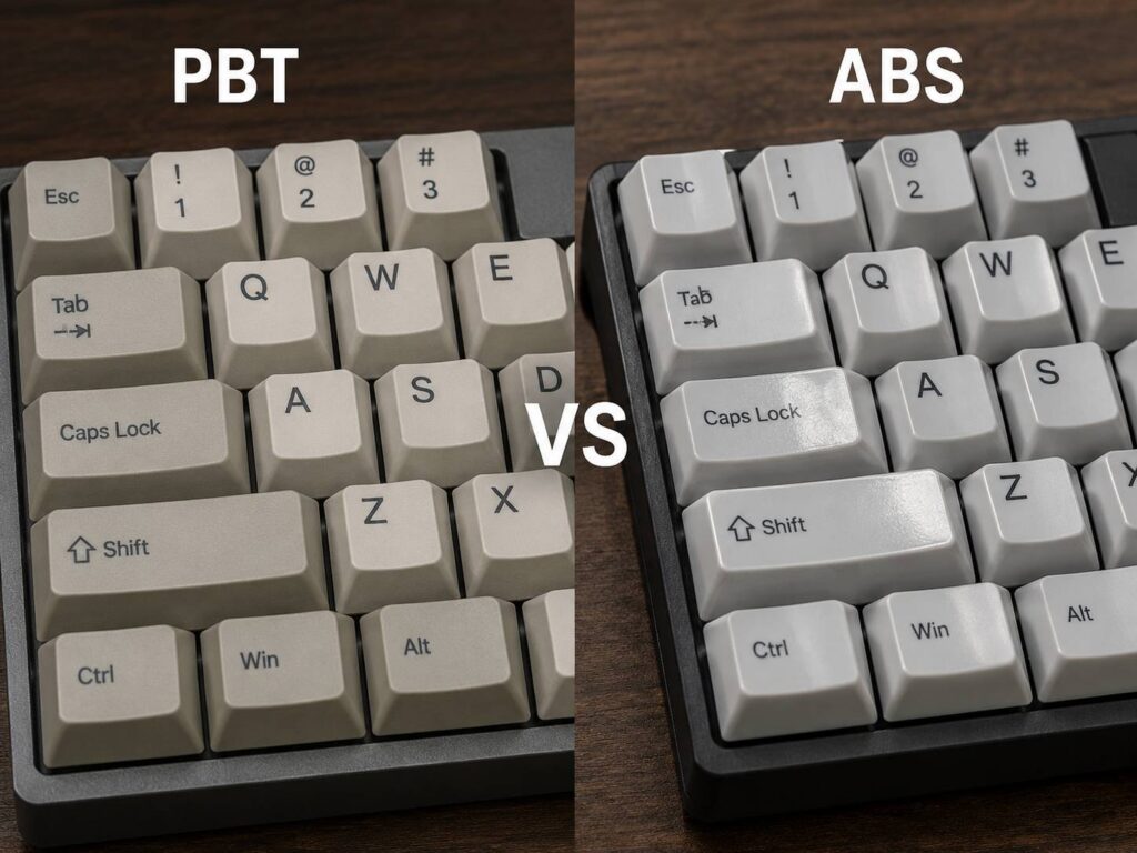 PBT vs ABS Keycaps: Which Keycap Material Should You Choose for Your Keyboard?