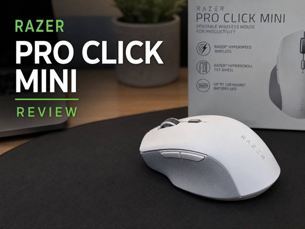 Razer Pro Click Mini Review: A Quiet Wireless Mouse Built for Fast, Focused Work