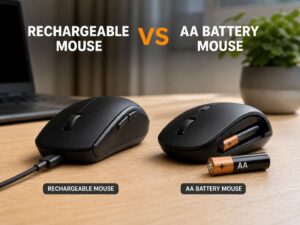 Rechargeable Mouse vs AA Battery Mouse: The Smarter Pick for Work, Gaming, and Travel in 2026