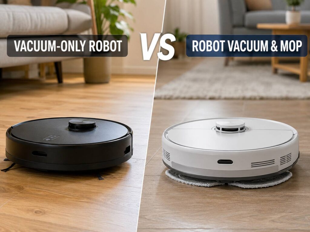 Robot Vacuum and Mop vs Vacuum-Only Robot: Which One Is Actually Better for Your Home?