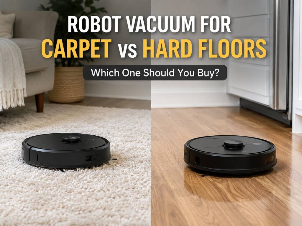 Robot Vacuum for Carpet vs Hard Floors: Which One Should You Buy for a Cleaner Home?