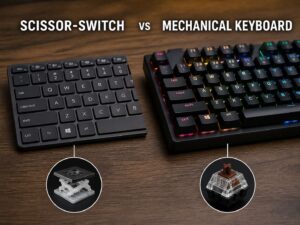 Scissor-Switch vs Mechanical Keyboard: Which Keyboard Feels Better for Work, Gaming, and Daily Typing?