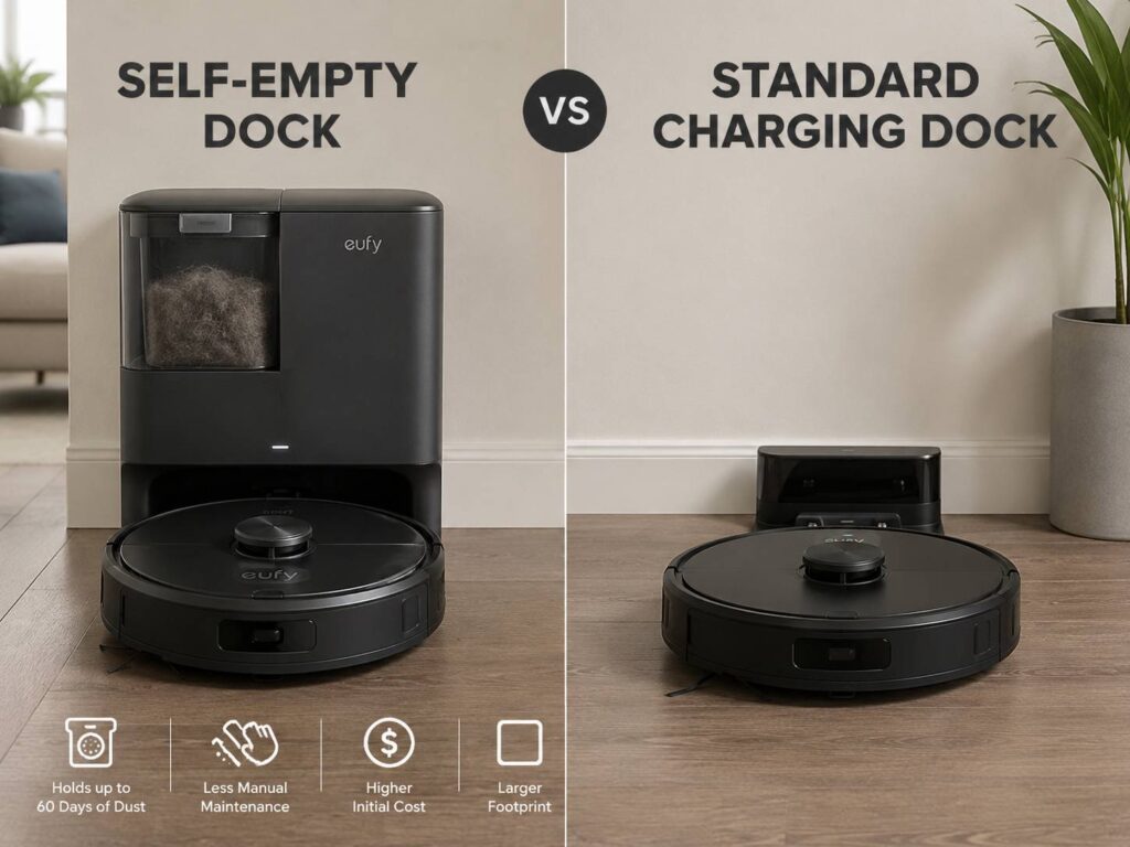 Self-Empty Robot Vacuum vs Standard Dock: The Honest Buying Guide for Cleaner Floors