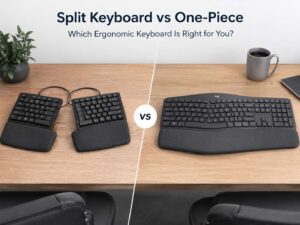 Split Keyboard vs One-Piece Ergonomic Keyboard: Which Is Better for Long Typing Days?