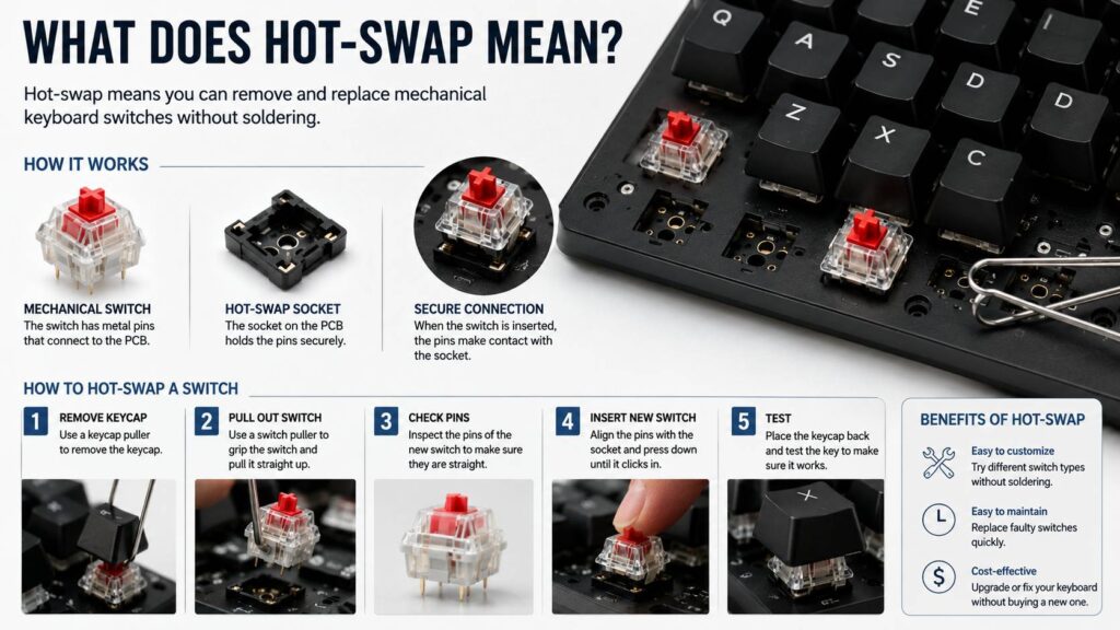 What does hot-swap mean diagran