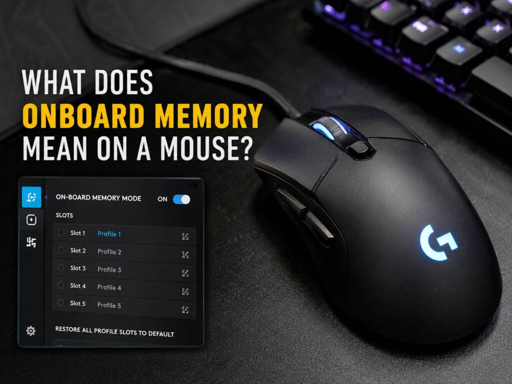 What Does Onboard Memory Mean on a Mouse? The Feature Most Buyers Ignore