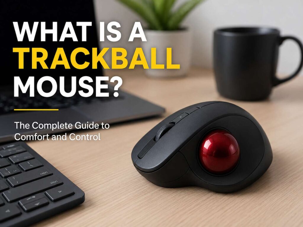 What Is a Trackball Mouse? The Easy Guide to Comfort, Control, and Smarter Desk Setup