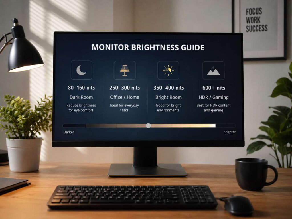 Best Monitor Brightness: How Many Nits Do You Really Need?