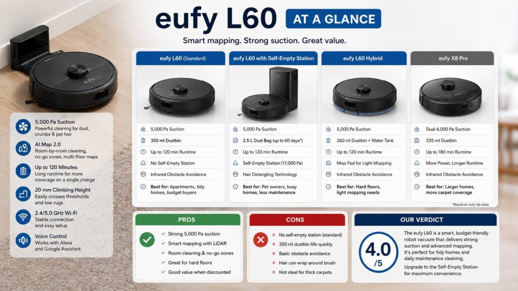eufy L60 review diagram