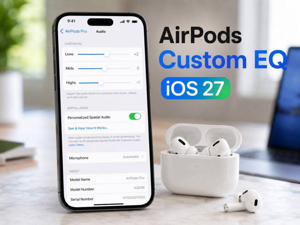 AirPods Custom EQ in iOS 27: Apple Finally Gives Users the Sound Control They Asked For