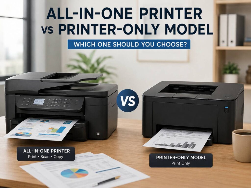 All-in-One Printer vs Printer-Only Model: Which One Should You Actually Buy?