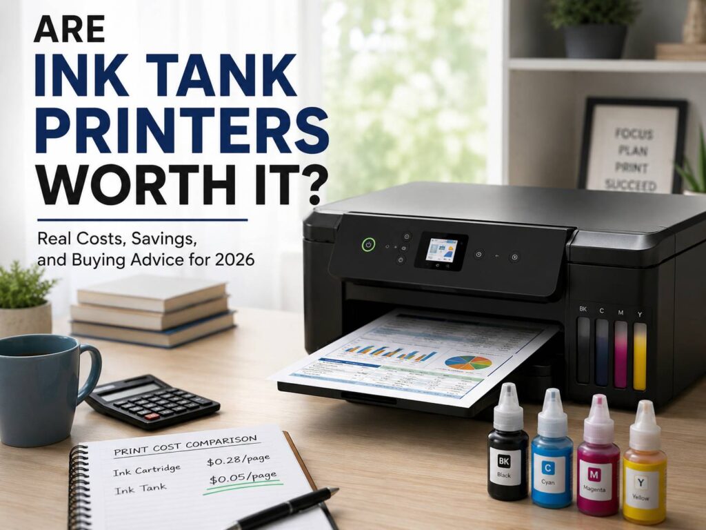 Are Ink Tank Printers Worth It in 2026? Real Costs, Savings, and Buying Advice