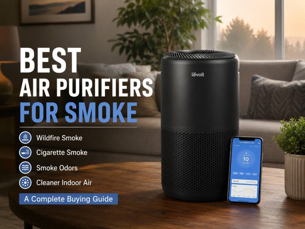 Best Air Purifiers for Smoke: What Actually Works for Wildfire Smoke, Cigarette Smell, and Indoor Odors