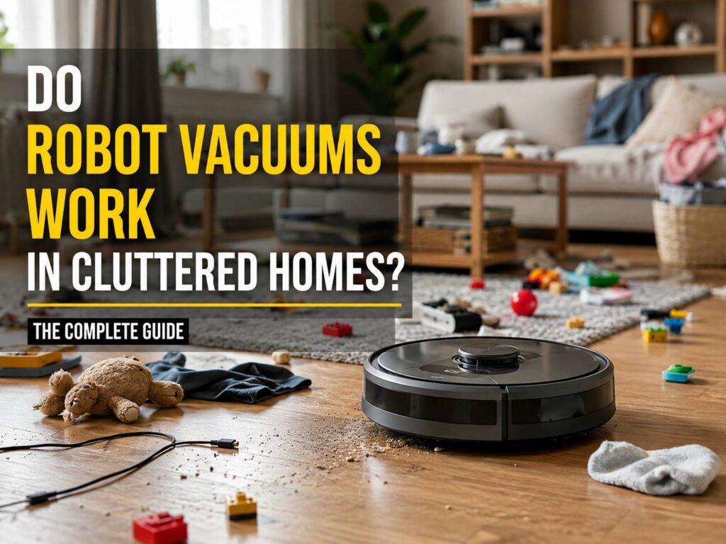 Do Robot Vacuums Work in Cluttered Homes? Read This Before You Buy One
