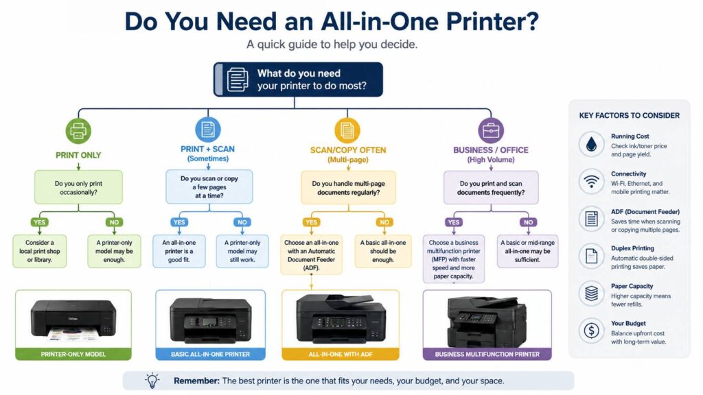 Do you need an all-in-one printer diagram