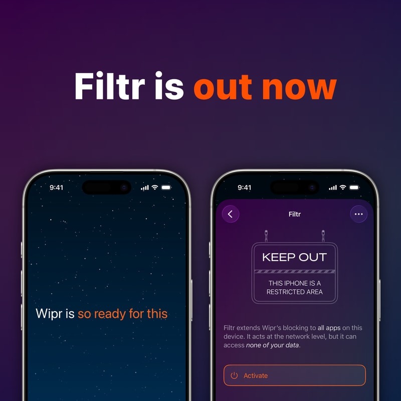 Filtr Privacy Tool
