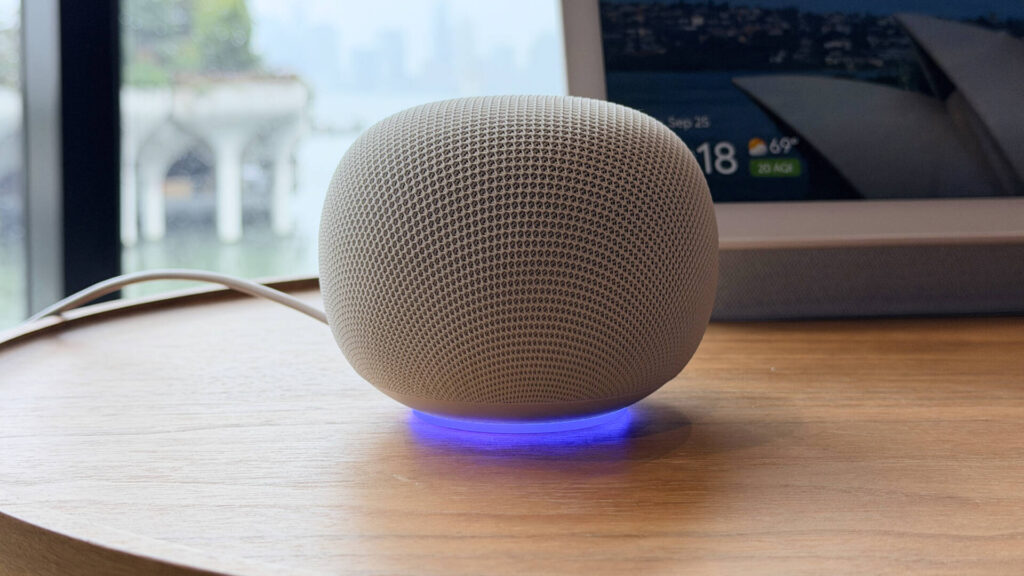 Google Home Speaker with Gemini